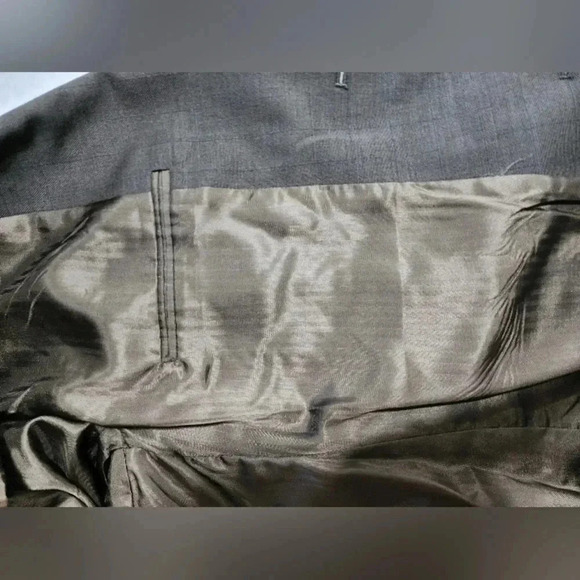 Men's Haggar Black Label Coat, Brown, Size 46L, PreOwned - Picture 5 of 7